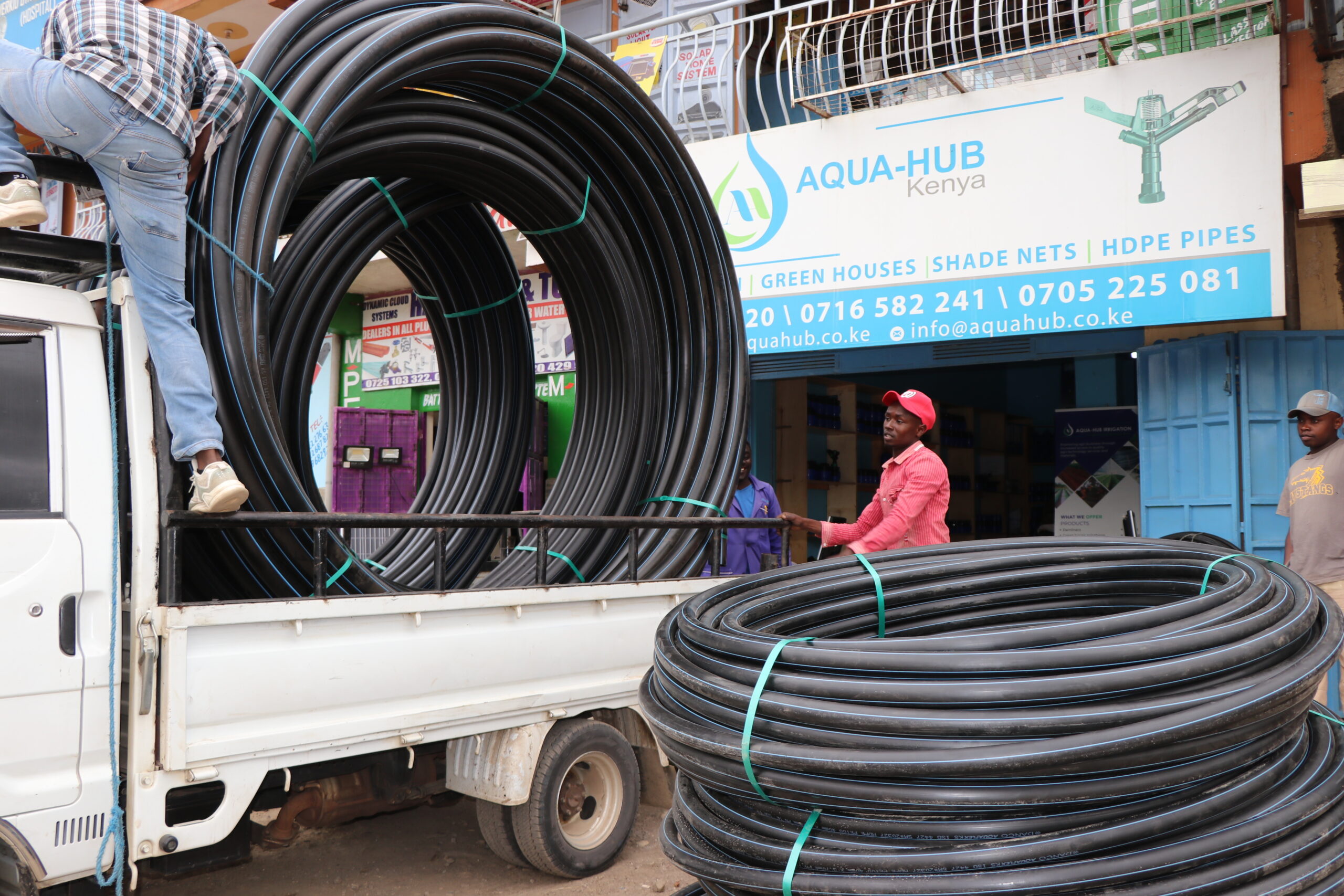 HDPE pipes by Aqua hub