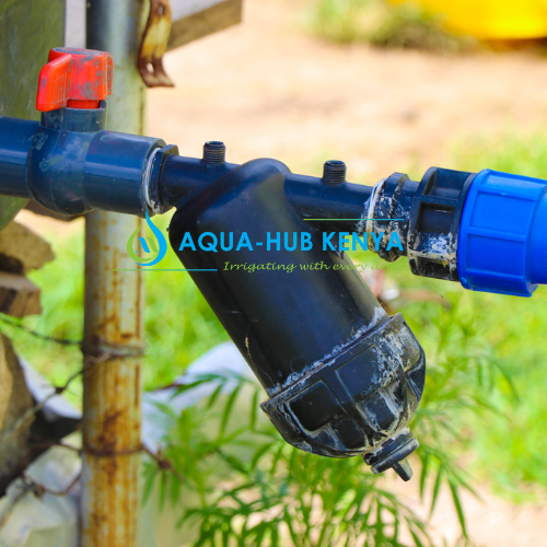 Irrigation technicians in Kenya