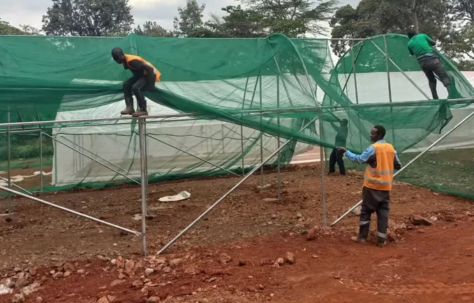 shade nets construction