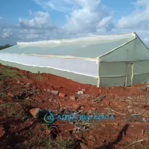 Affordable wooden greenhouse by Aqua Hub Kenya