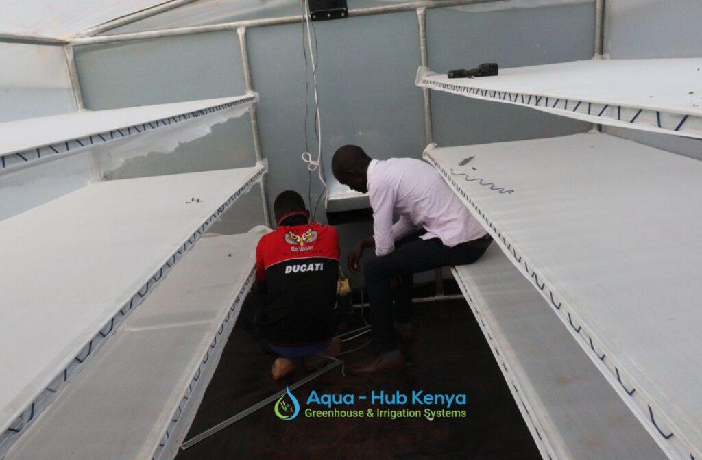 Hybrid Solar Dryers in Kenya by Aqua Hub LTD