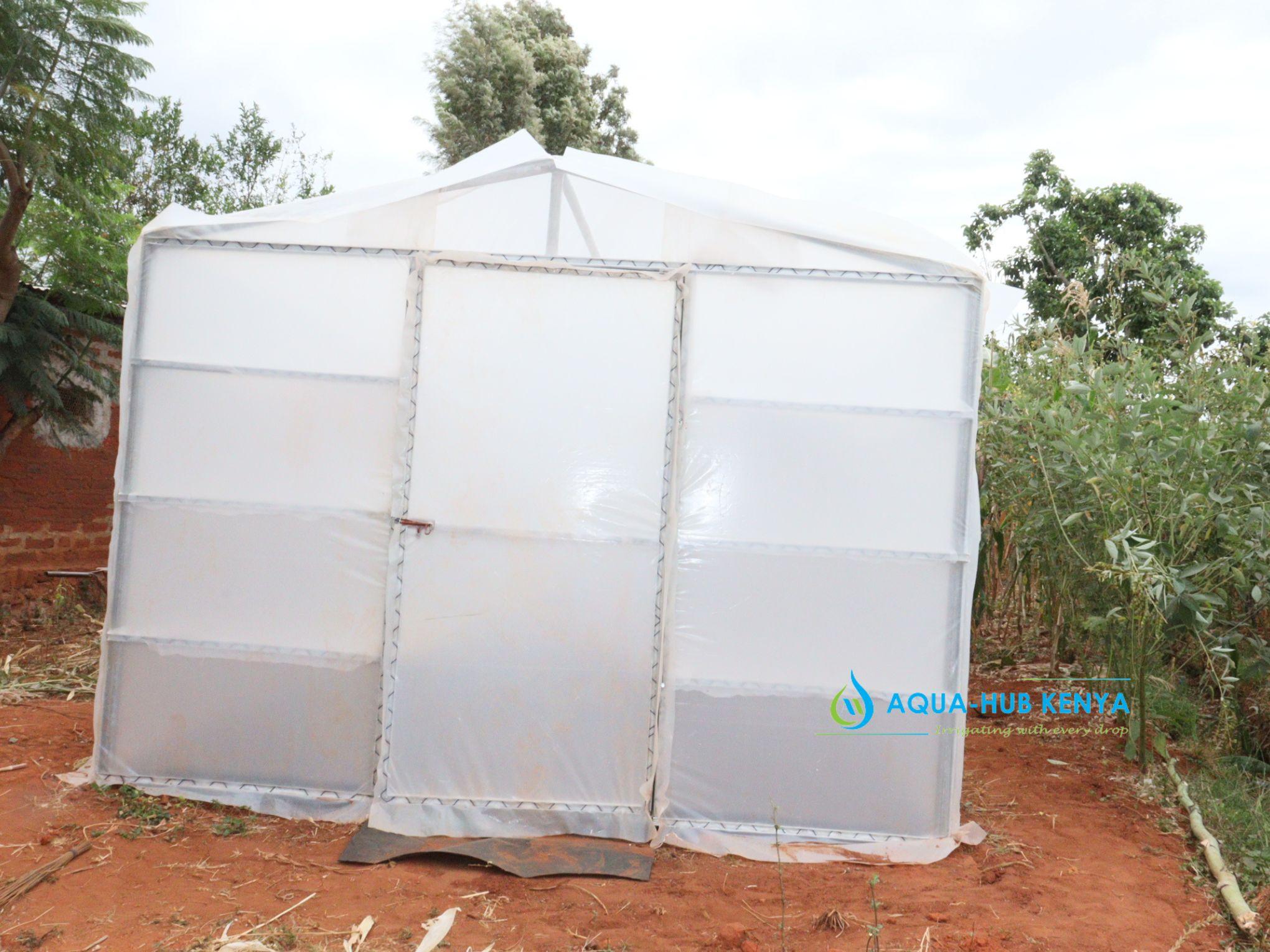 Simple Solar Dryer in Kenya