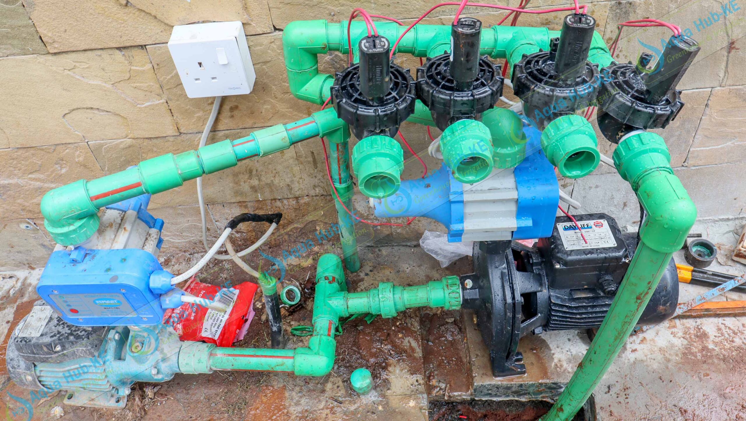 PGP Pop up Sprinklers in Kenya