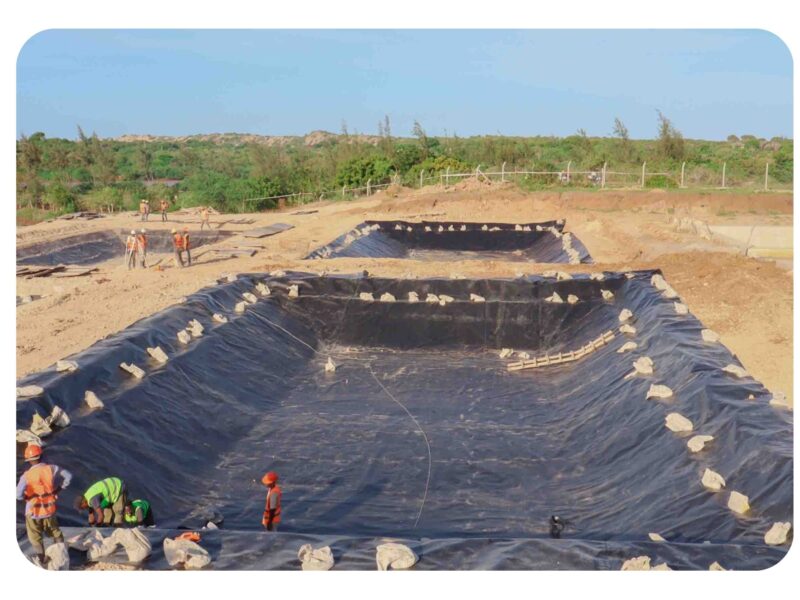 Dam Liners and Pond liners to harvest rain water