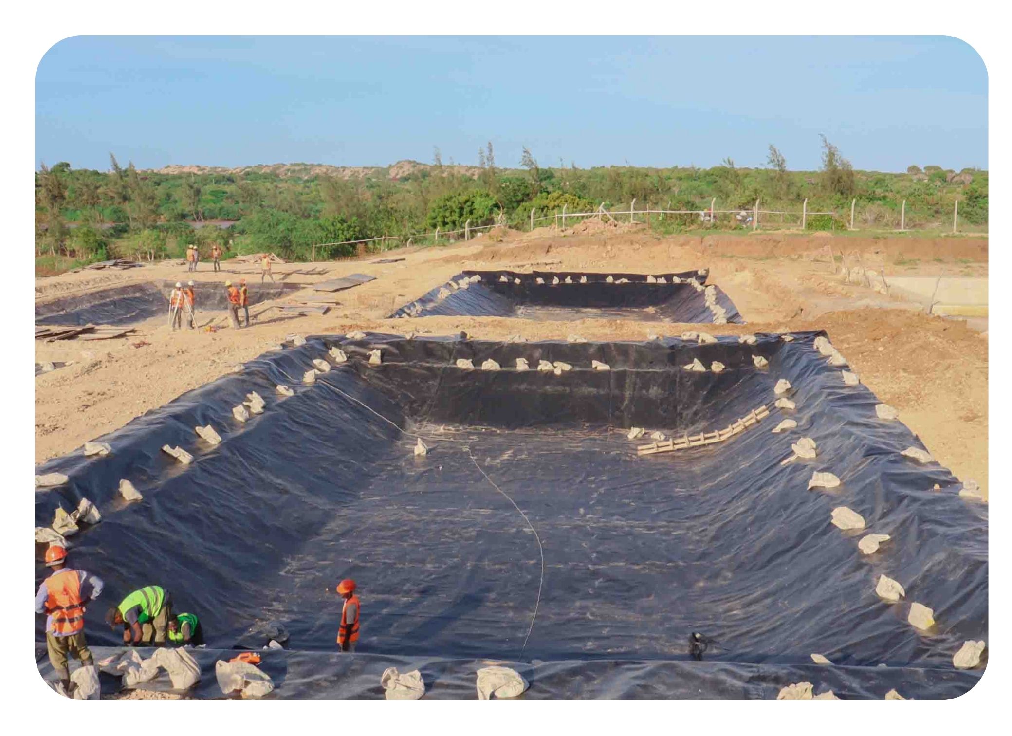 Dam Liners and Pond liners to harvest rain water