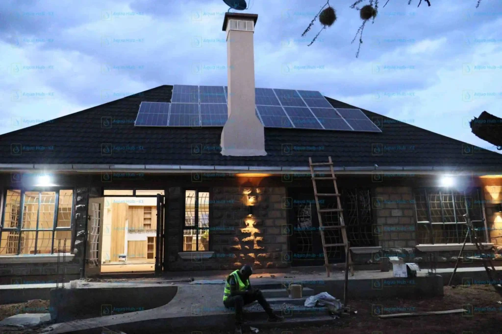 5 kW solar system installation in Kenya