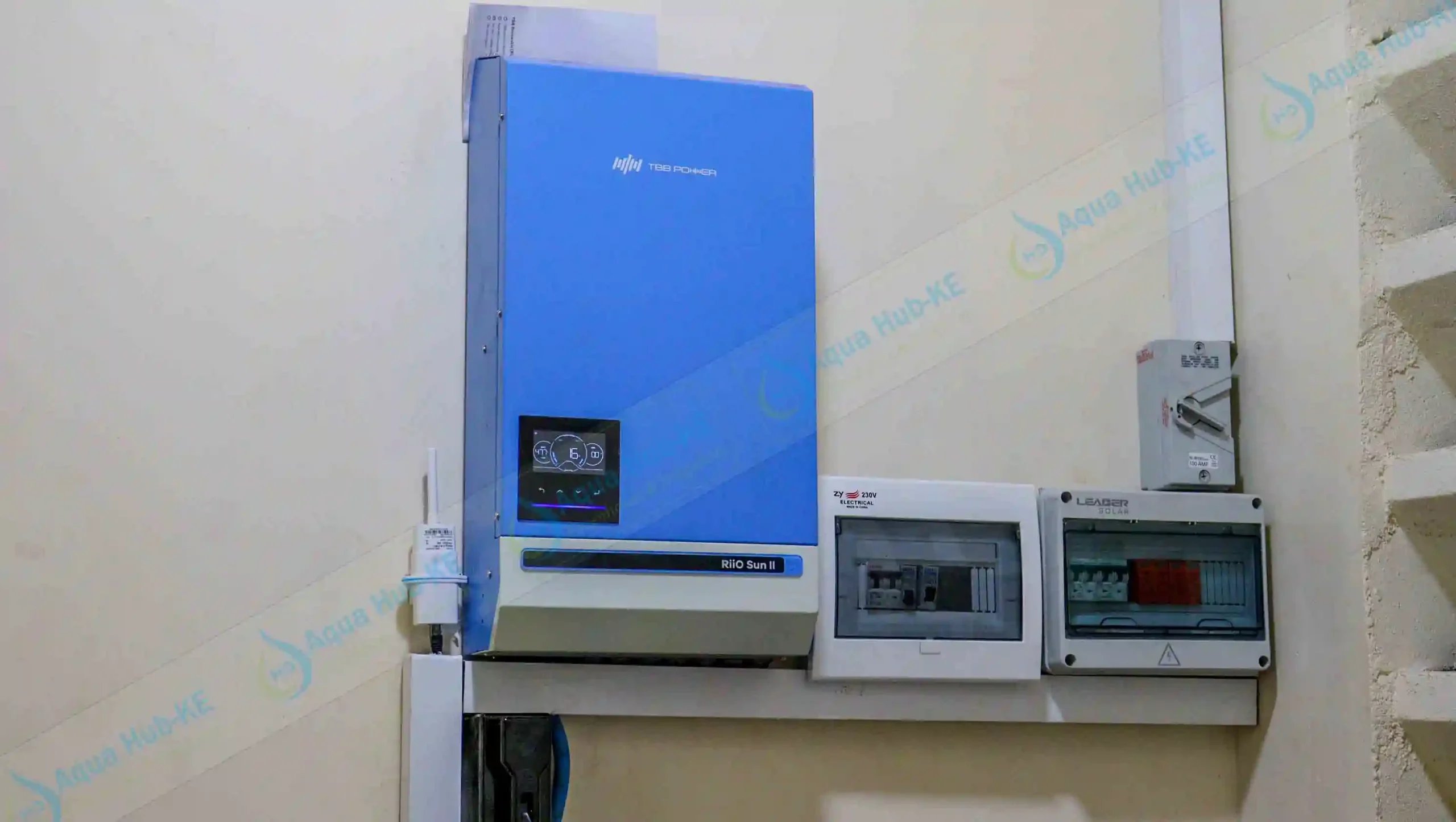 5 kW solar system installation in Kenya