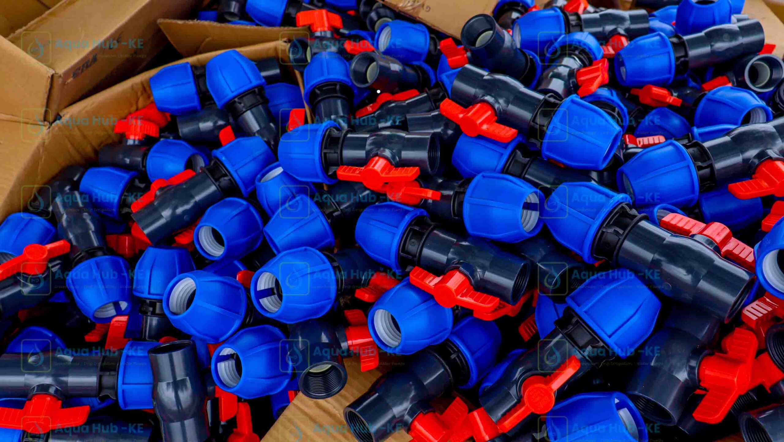 PVC ball valve connectors