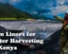 Dam Liners for Water Harvesting in Kenya