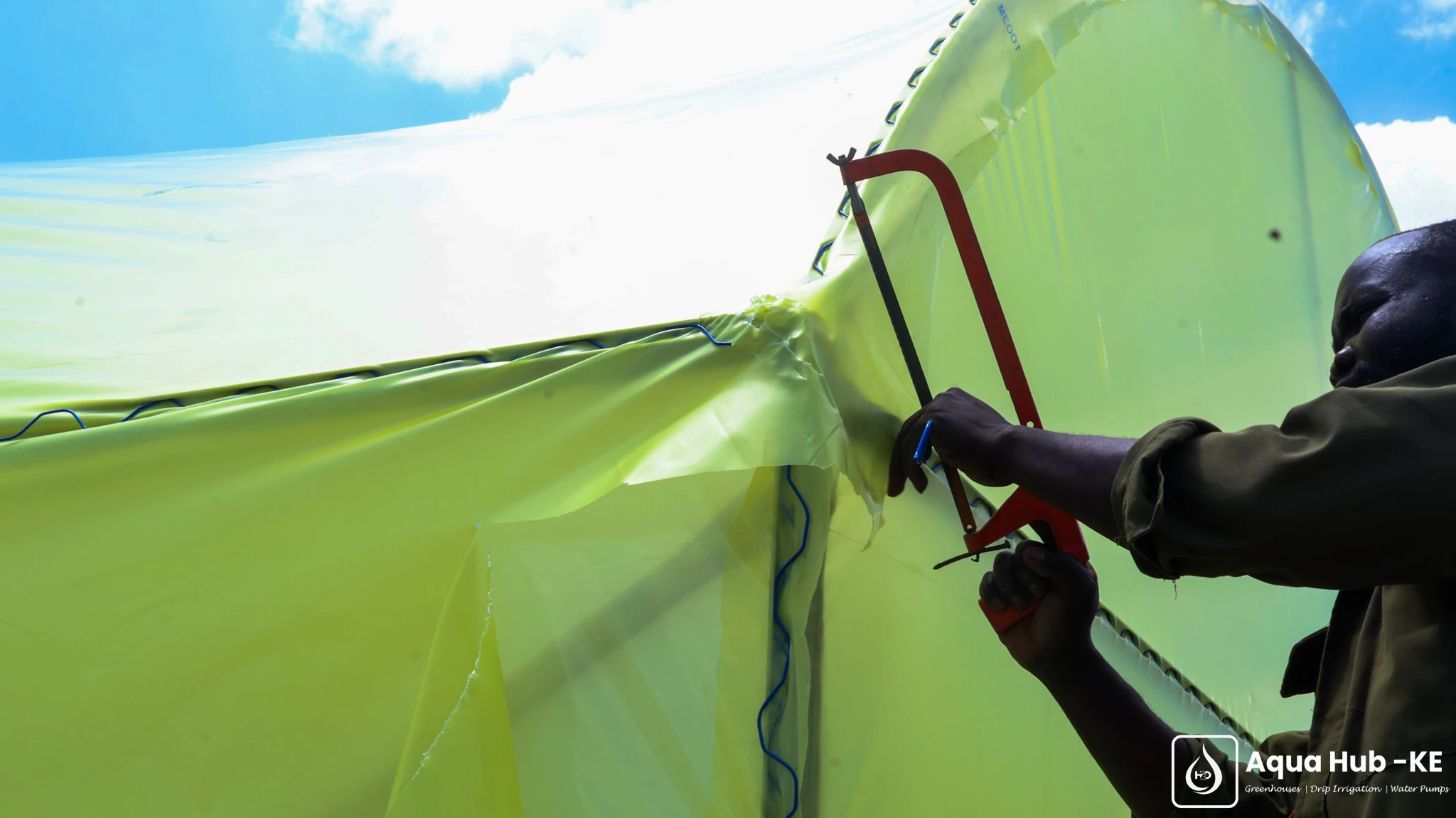 Greenhouse installation in Ruai