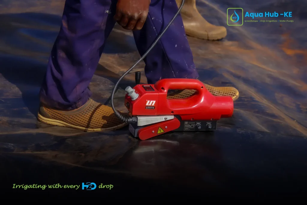 Dam Liner Welding machine