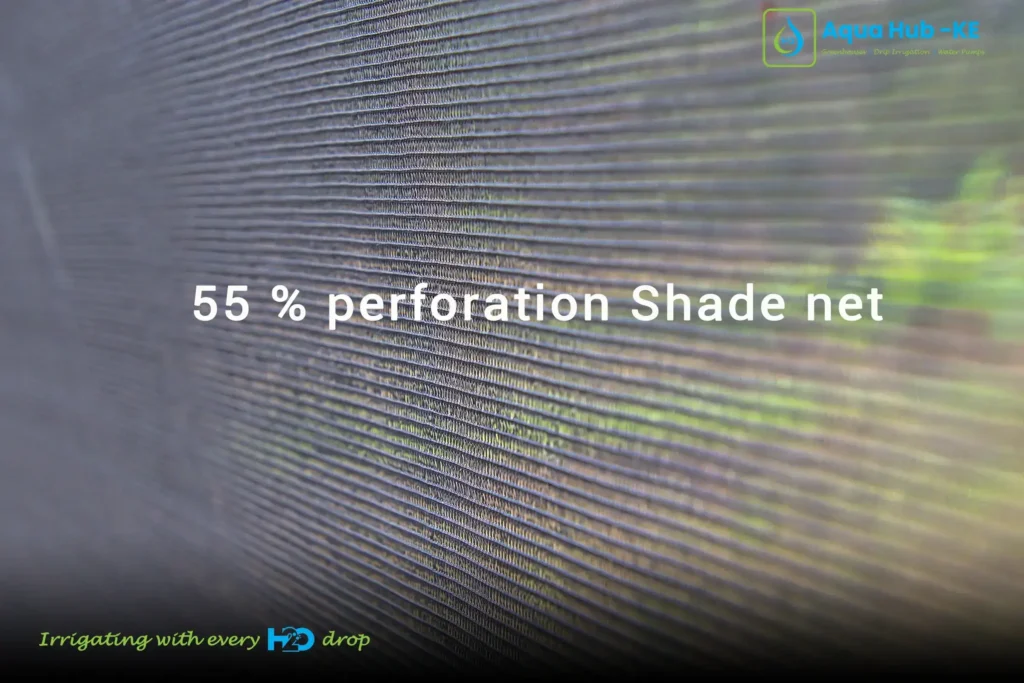 55% perforation Shade Nets Prices by Aqua Hub