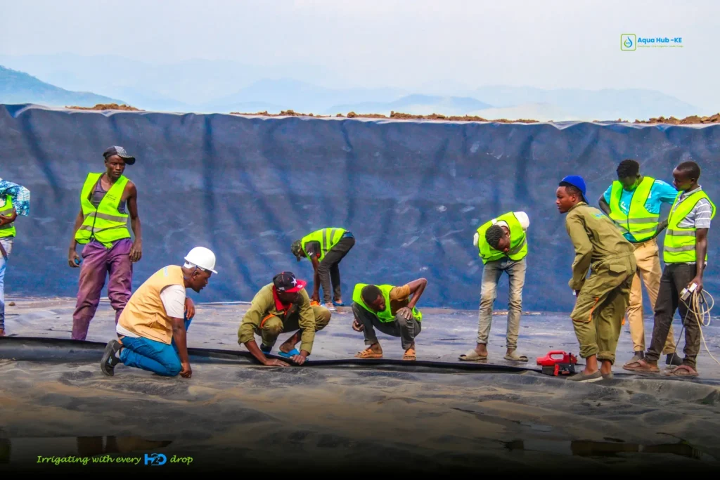 Aqua Hub Installs Premium Dam Liners in Kenya