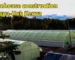 Greenhouse construction by Aqua-Hub Kenya