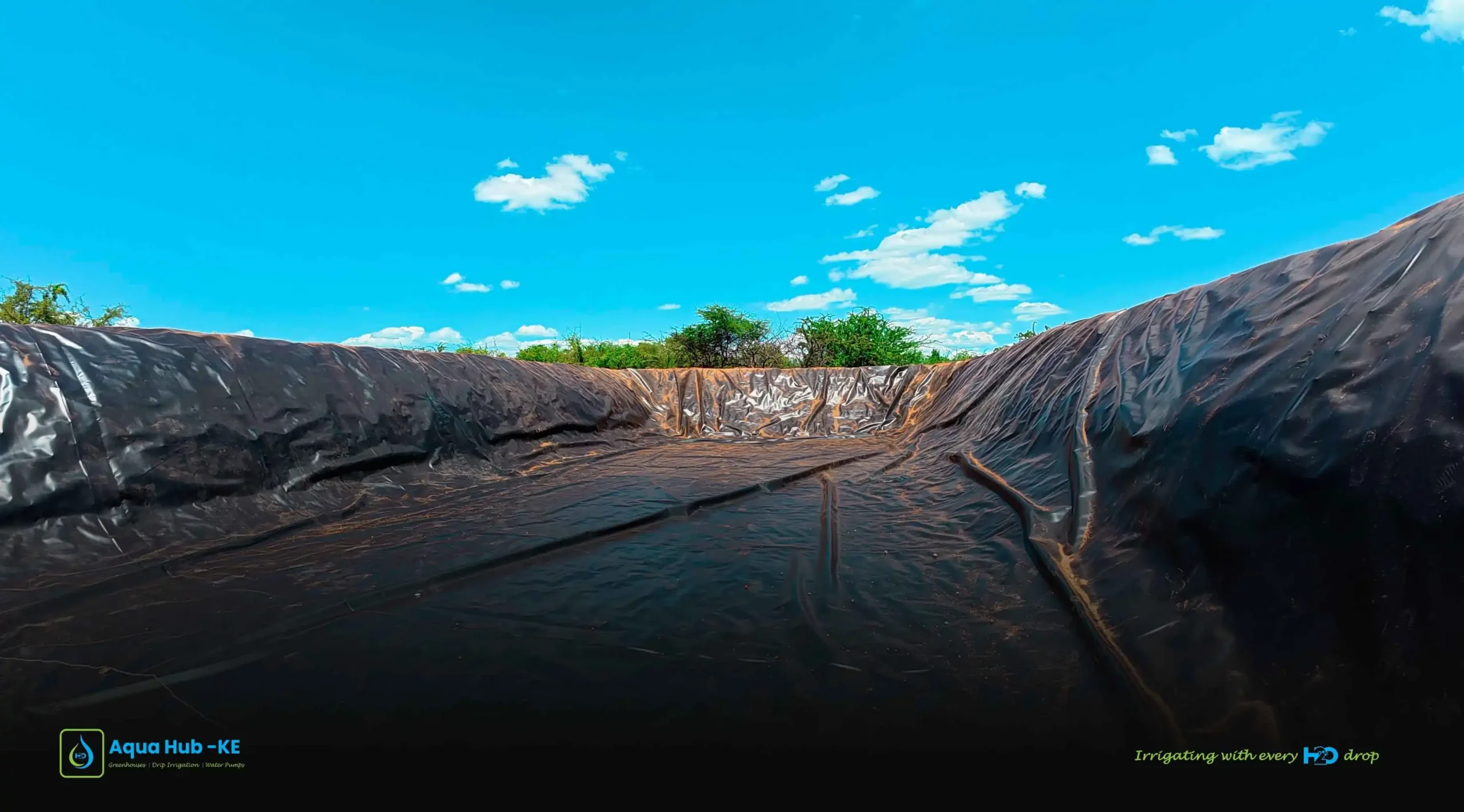Best Dam Liners for El niño Rain Water Harvesting by Aqua Hub Kenya