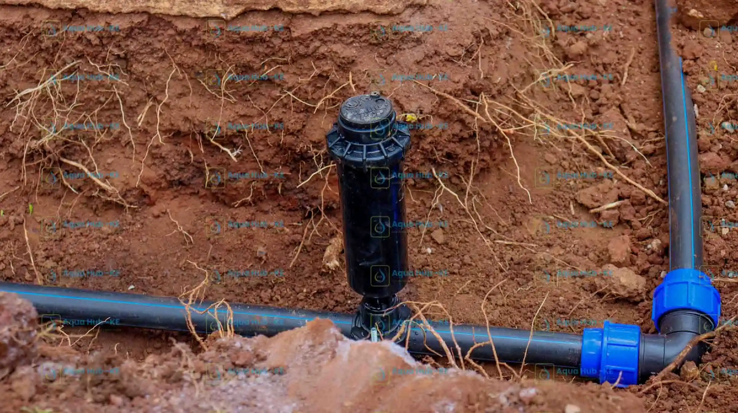 How to install sprinkler systems by Aqua Hub Kenya
