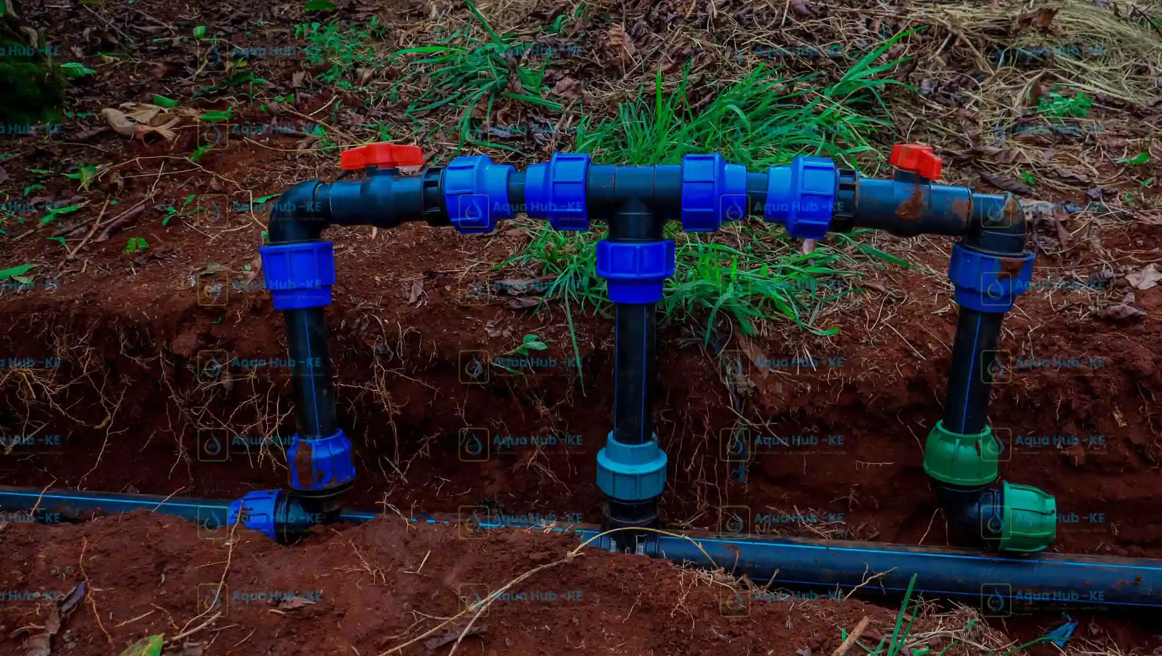 Hydrant with control valves by Aqua Hub Kenya