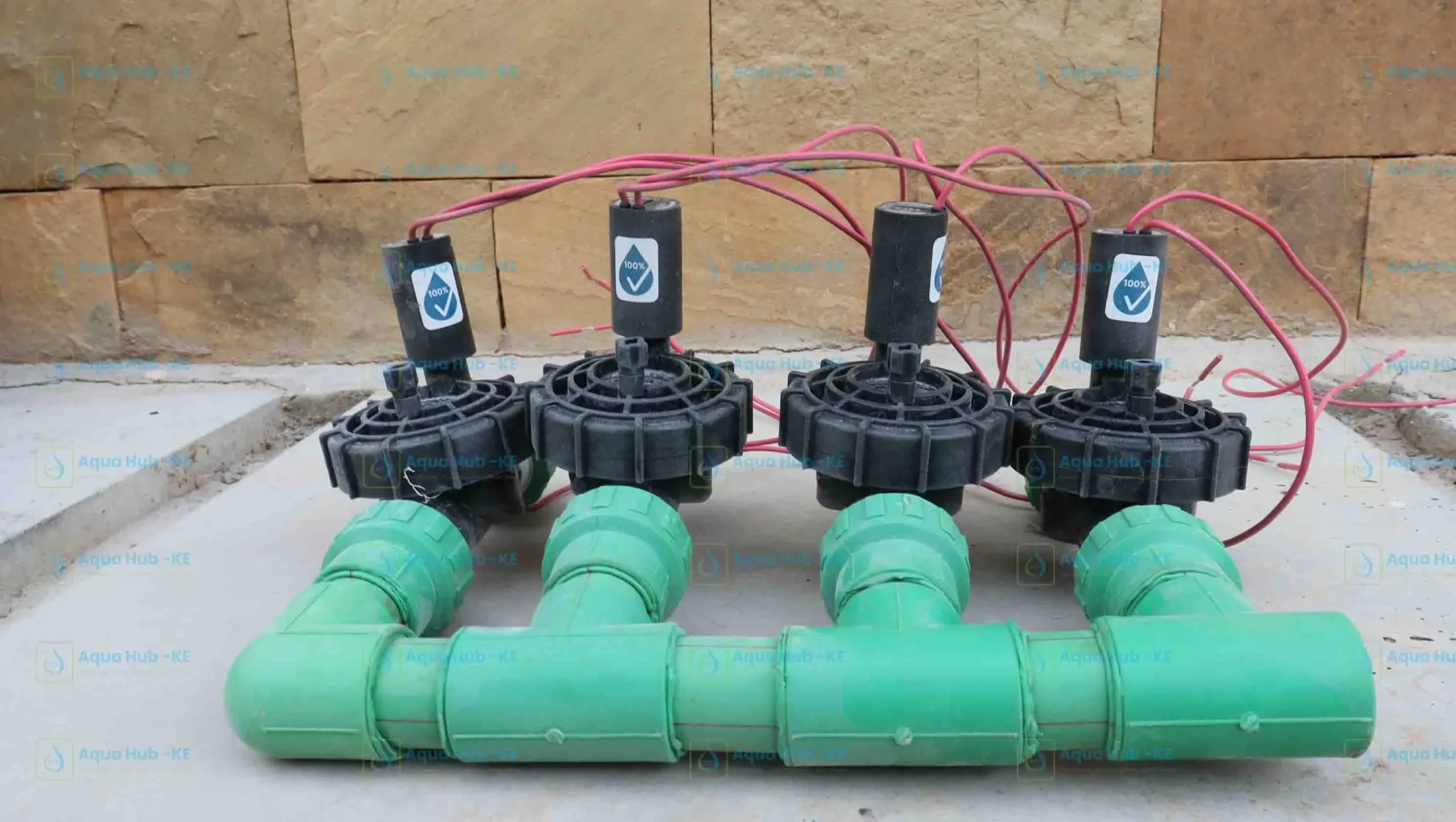 Solenoid Valve Manifold for Automatic Irrigation in Kenya_compressed