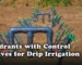 Hydrants with control valves for drip irrigation