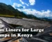 Dam liners for large farms in Kenya